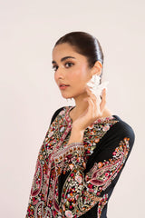 Black Lawn 2-Piece Embroidered Suit