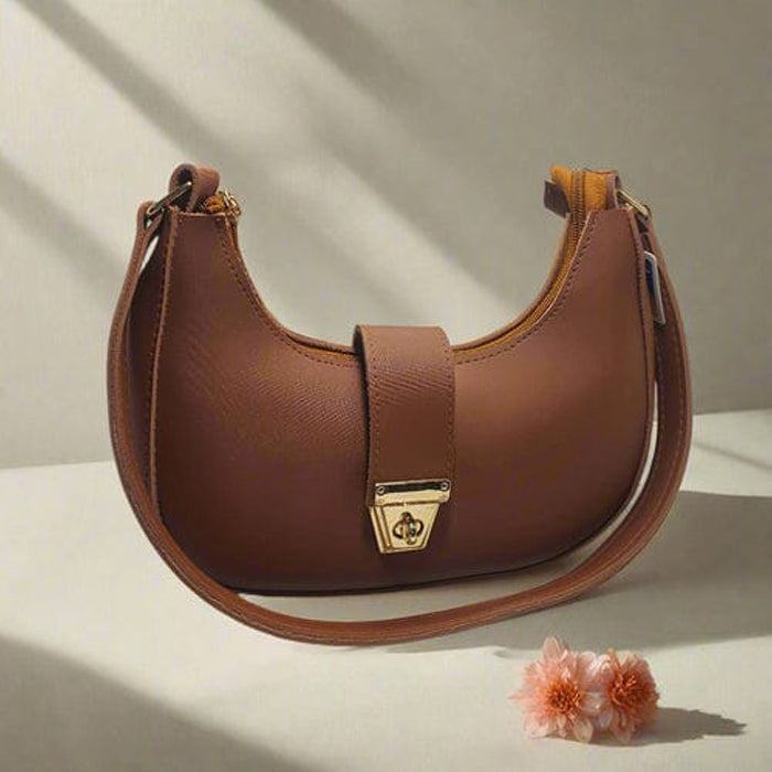 Classic Brown Mini Handbag | Saba’s Collection